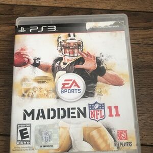 Sony PS3 Madden NFL 11 - Black and White